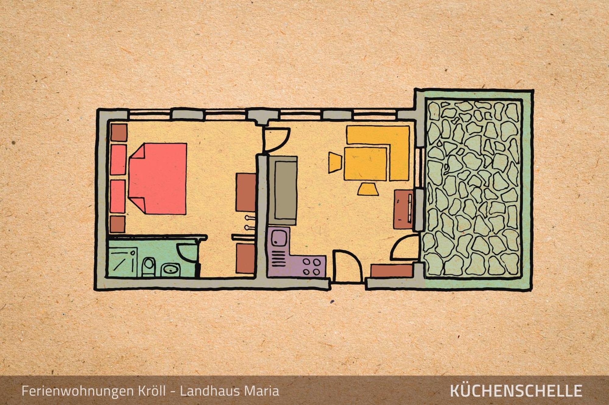 Ferienwohnungen Kroll - Appartements Viktoria Und Landhaus Maria マイヤーホーフェン 部屋 写真